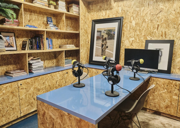 Louie Podcast Studio
